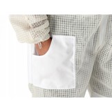 Imkerpak - geventileerd - met afneembare kap - XL - wit