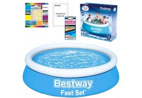 Bestway - opblaaszwembad - Ø183 cm x 51 cm - 940 liter