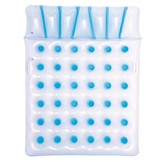 Luchtbed zwembad - 2 personen - 193x142 cm - wit blauw