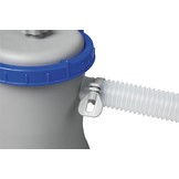 Bestway - zwembadpomp - met filter - 2006 liter/uur - grijs