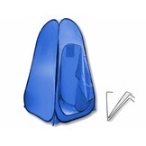 Gardenline - douchetent - opvouwbaar - 190x120x120 cm - blauw