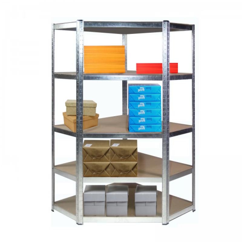 Stellingkast - 5 planken - stabiel - 180x90x30 cm