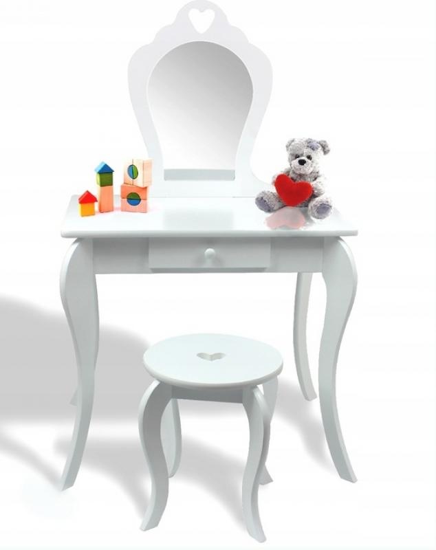 Kaptafel - kinderkaptafel - spiegel - een kruk - 108x71x39,5 cm