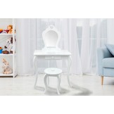 Kaptafel - kinderkaptafel - spiegel - een kruk - 108x71x39,5 cm