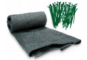 Gardenline - schaduwdoek - 150x2500 cm - donkergroen