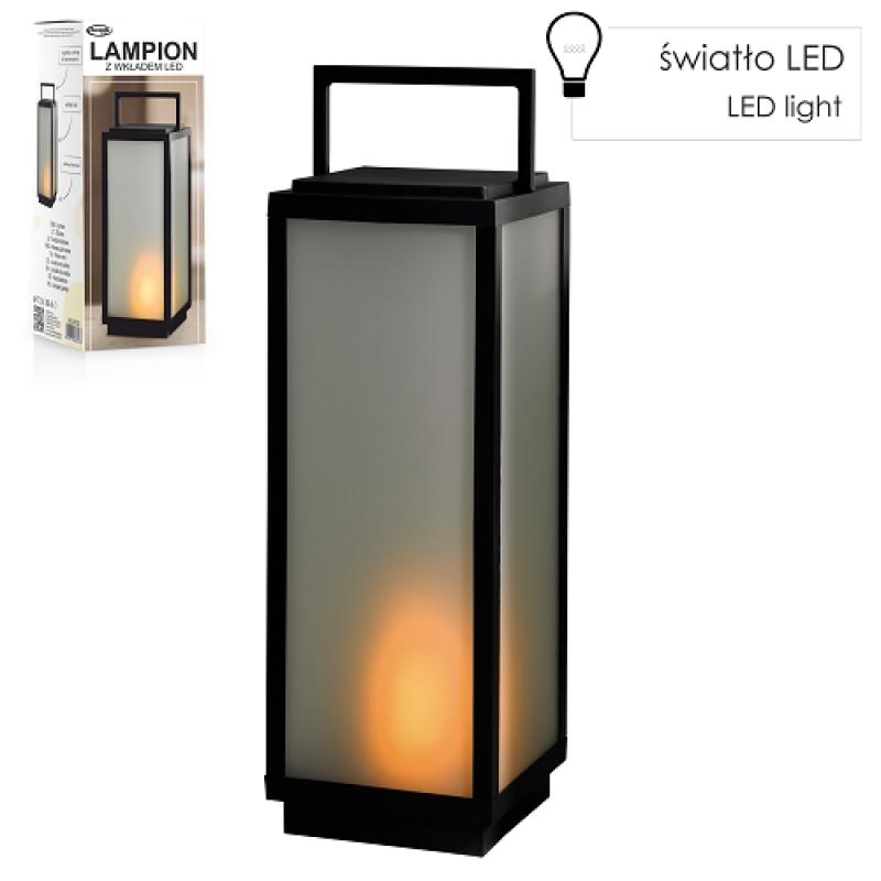 Lantaarn - LED-verlichting - unieke decoratie - 195x195x530 mm