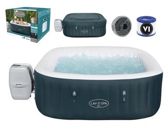 Bestway - opblaasbare jacuzzi - met afdekzeil - 180x180x66 cm