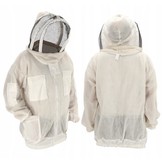 Imkerpak - geventileerd - met afneembare kap - XL - wit