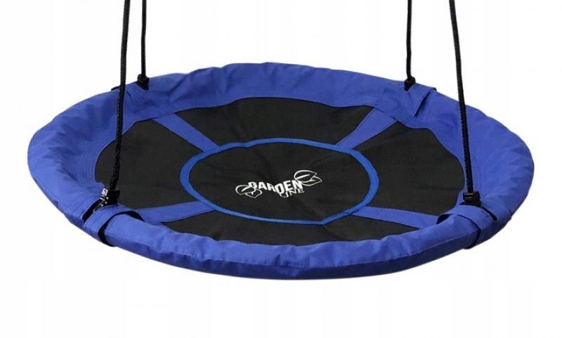 Gardenline - nestschommel - ⌀ 100 cm - tot 150 kg - blauw
