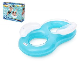 Bestway - Zwemband - dubbel zitgedeelte - 188x117cm - turquoise