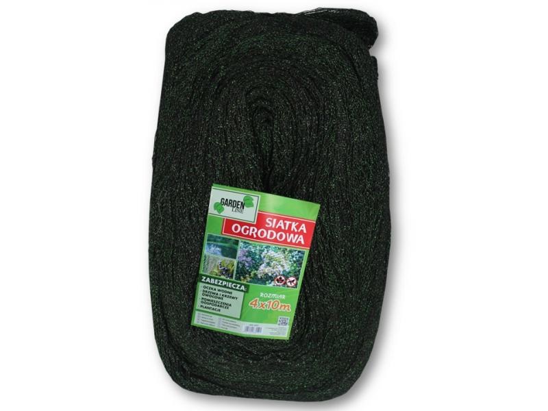 Gardenline - tuinnet - 4x10 m - maaswijdte 2x2 cm - groen