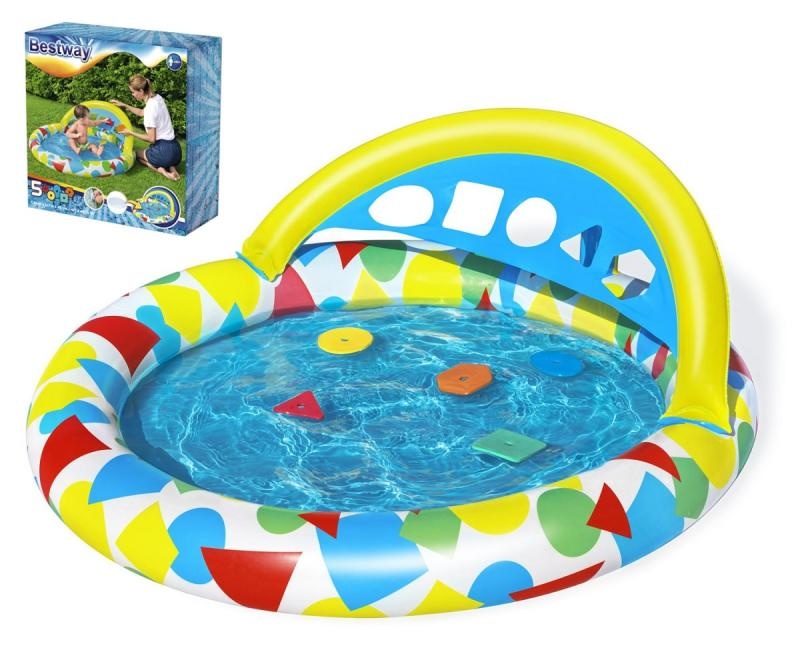 Bestway - opblaaszwembad - peuterzwembad - 120x117x46 cm