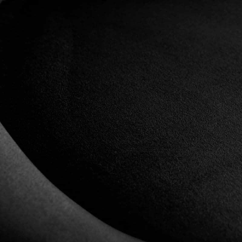 Barstoel - 54-75cm - Velvet - zwart