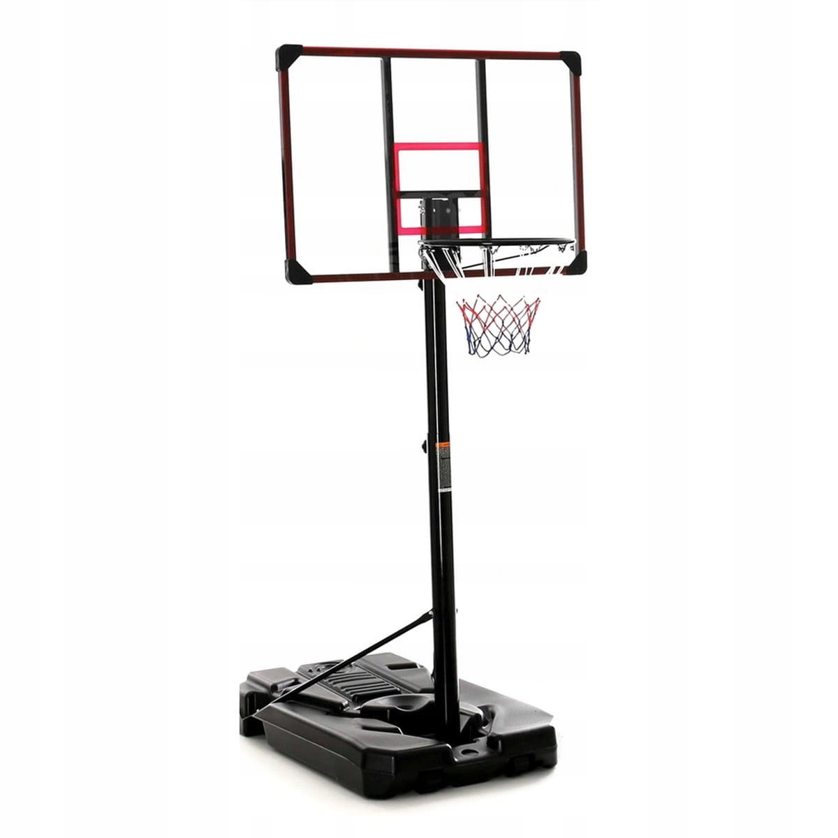 Basketbalbasket - 305cm - Verstelbaar - Zwart