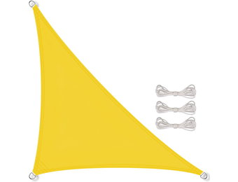 Schaduwdoek - 7x5m - Waterbestendig - Geel