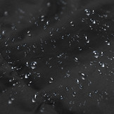 Beschermhoes - voor hangstoel - 190x100 cm - zwart