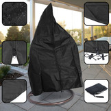 Beschermhoes - voor hangstoel - 190x100 cm - zwart