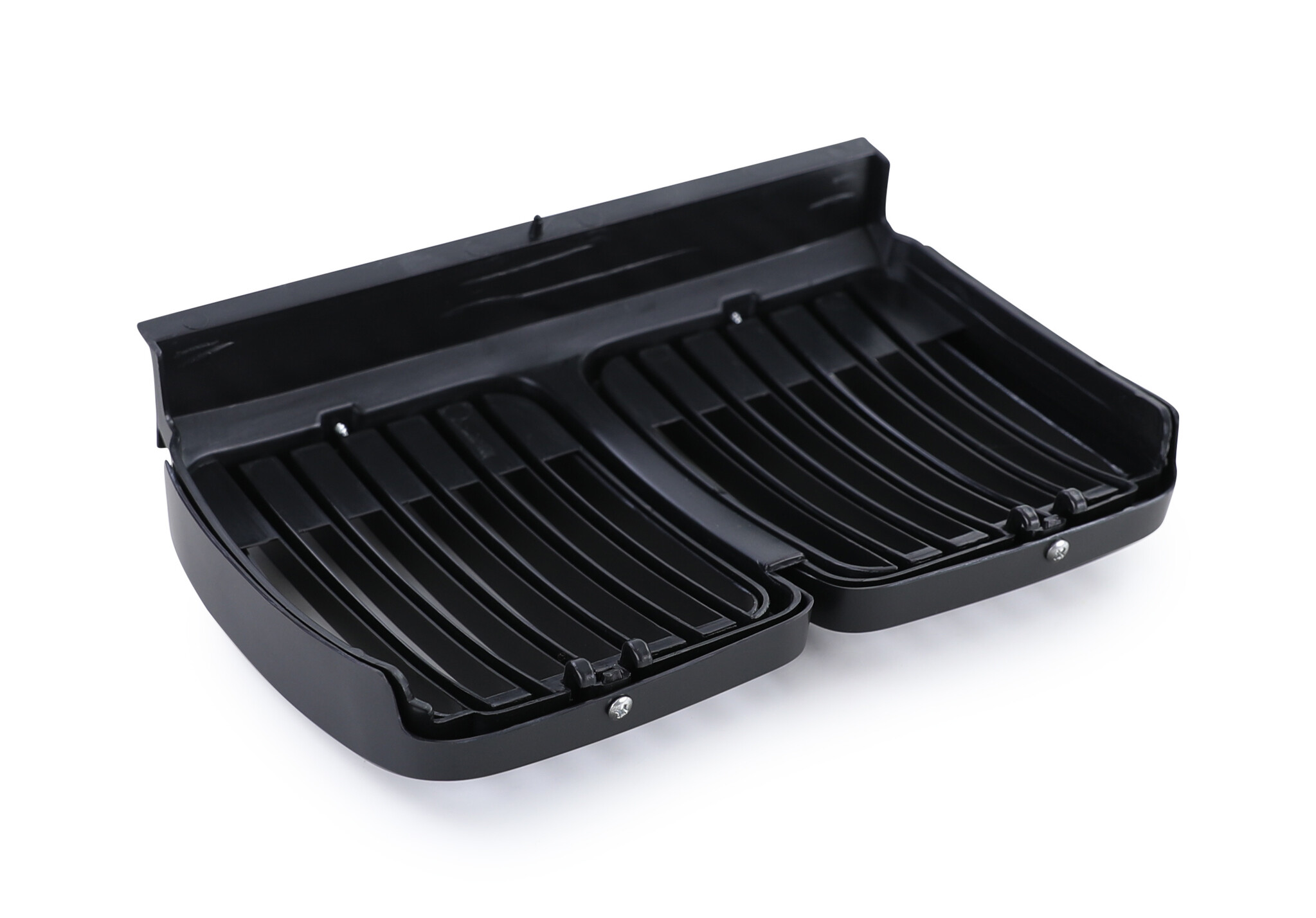 Grill nieren geschikt voor BMW 3 Serie E30 82-94 - sportieve look - zwart mat