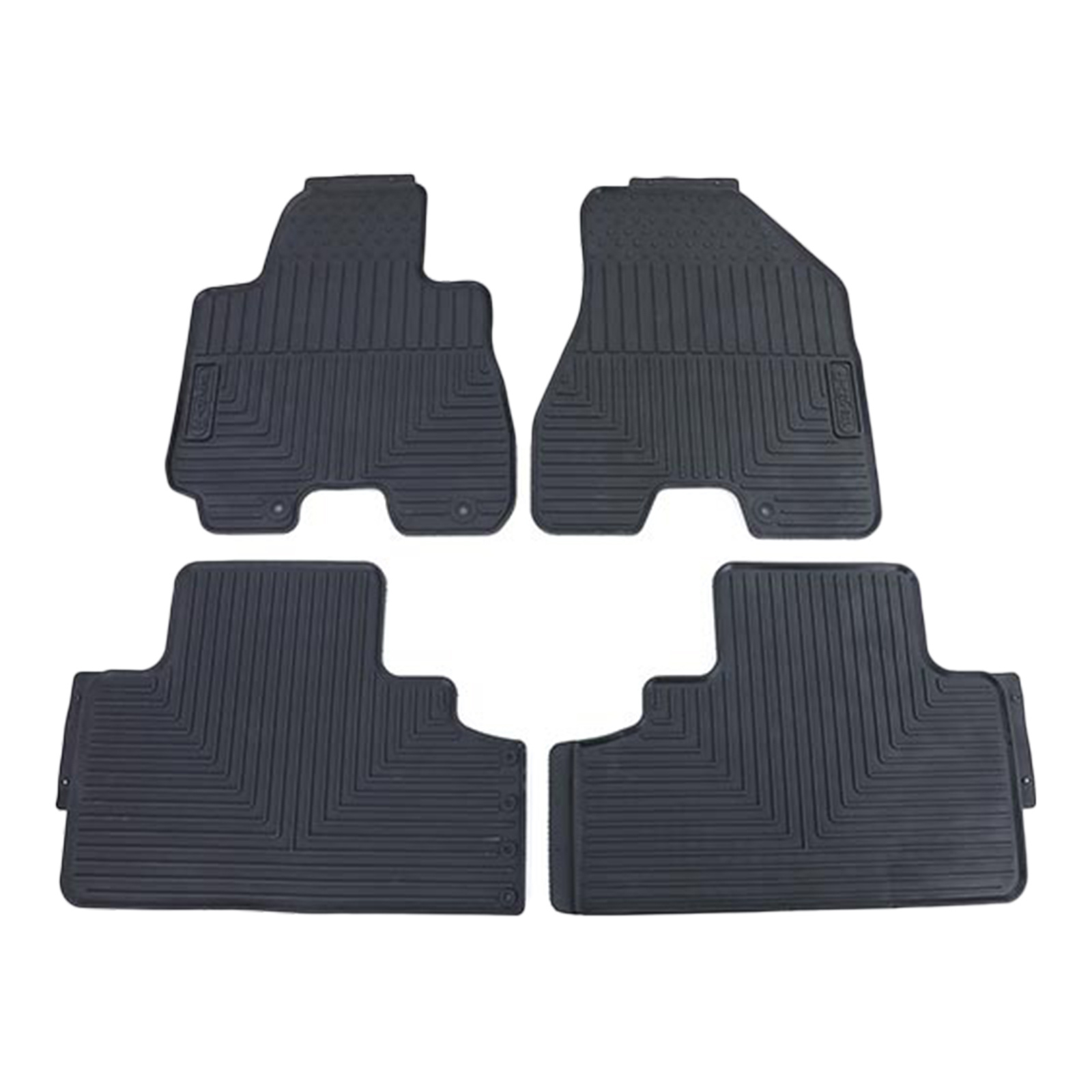 Vloermatten - Hyundai Tucson JM 04-12 - Premium rubber - zwart