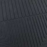 Vloermatten geschikt voor Hyundai Tucson JM 04-12 - Premium rubber - zwart