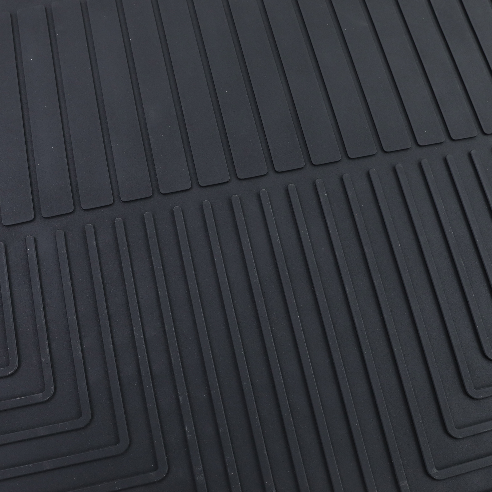 Vloermatten geschikt voor Hyundai Tucson JM 04-12 - Premium rubber - zwart