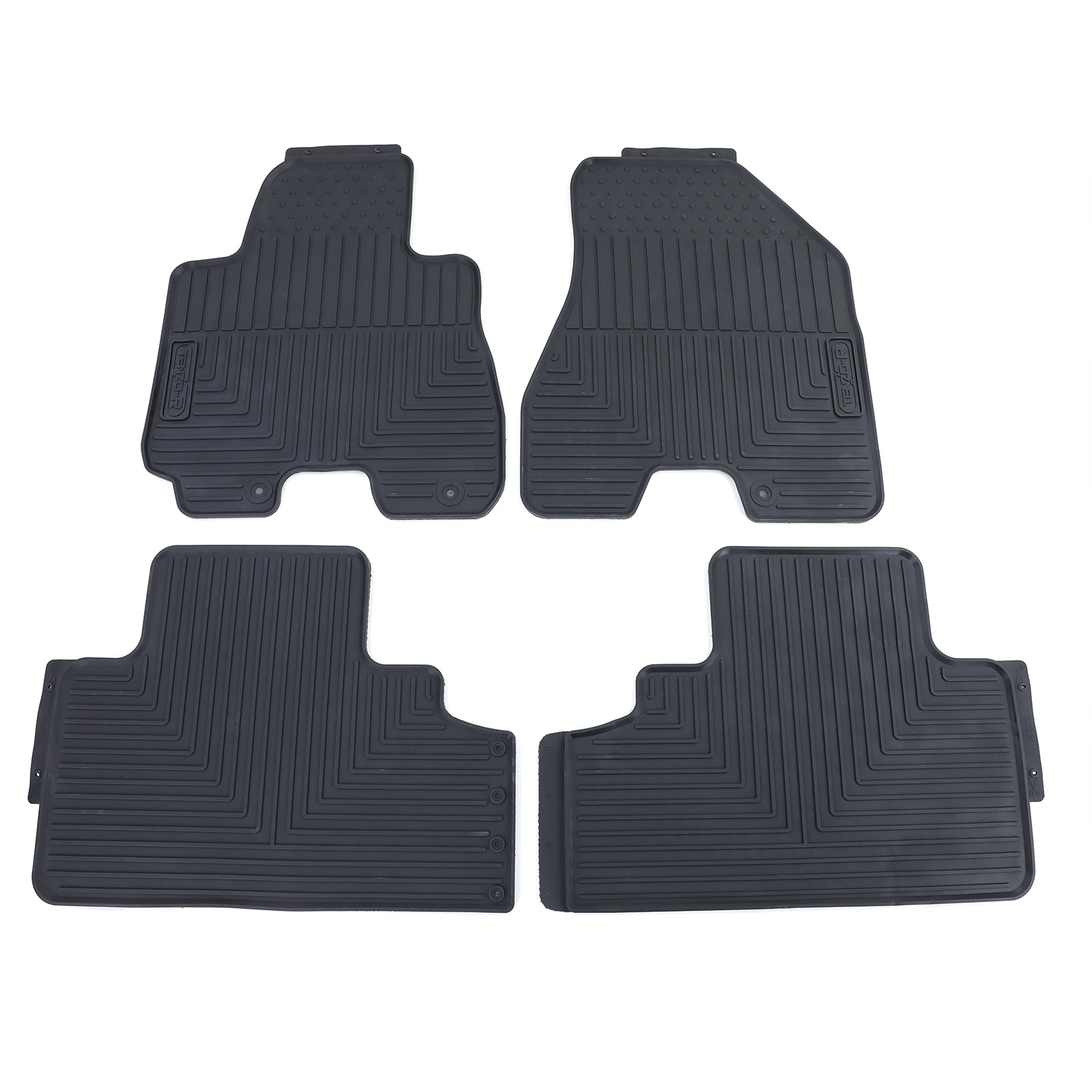 Vloermatten - Hyundai Tucson JM 04-12 - Premium rubber - zwart