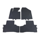 Vloermatten geschikt voor Hyundai Santa Fe 3 DM 12-15 - Premium rubber - Zwart