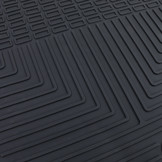 Vloermatten geschikt voor Hyundai Santa Fe 3 DM 12-15 - Premium rubber - Zwart