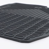 Vloermatten - Hyundai Santa Fe 3 DM 12-15 - Premium rubber - Zwart