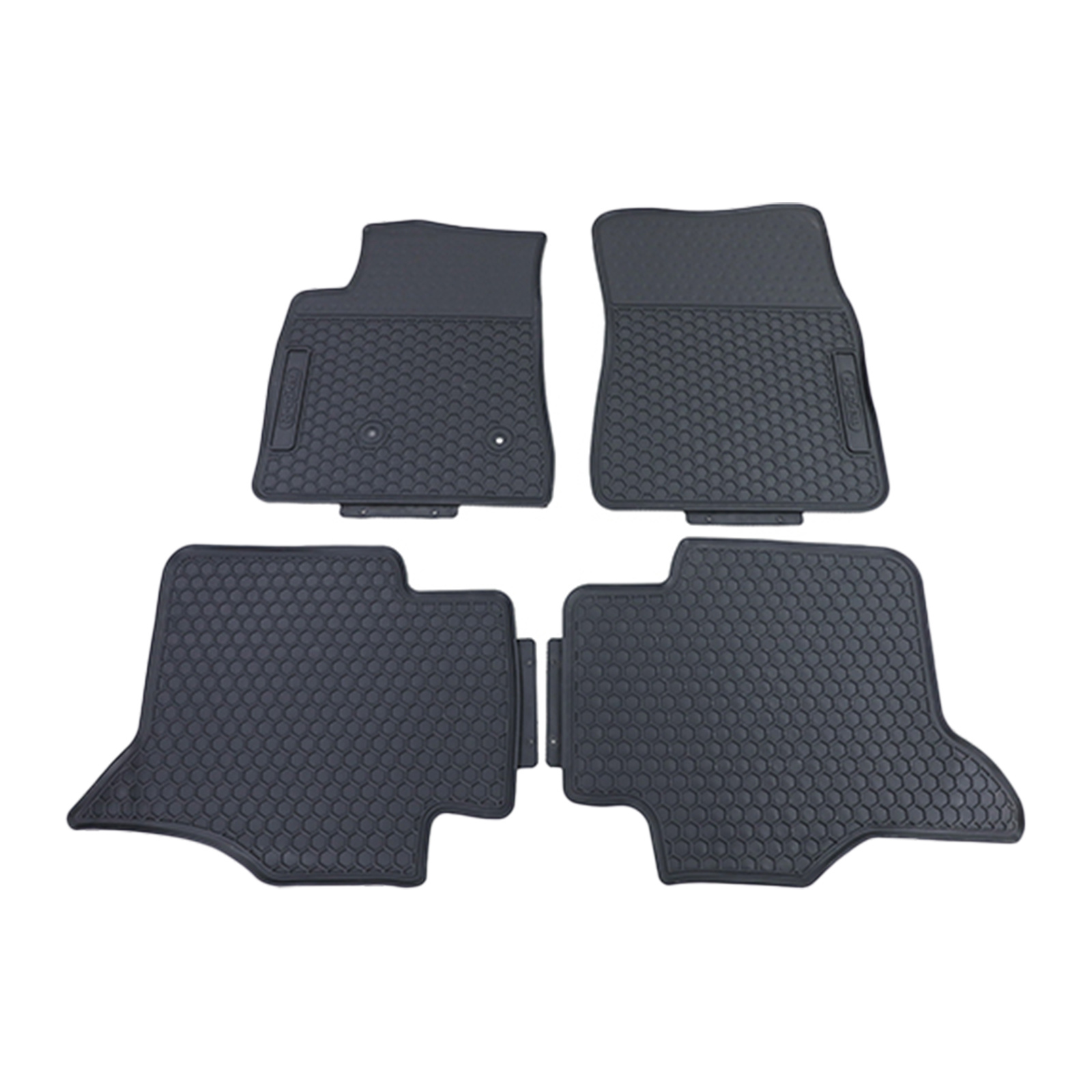 Vloermatten - Mitsubishi Pajero 4 07- zwart - premium kwaliteit