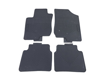 Vloermatten - Hyundai i30 FD 07-11 - Premium Rubber - Zwart