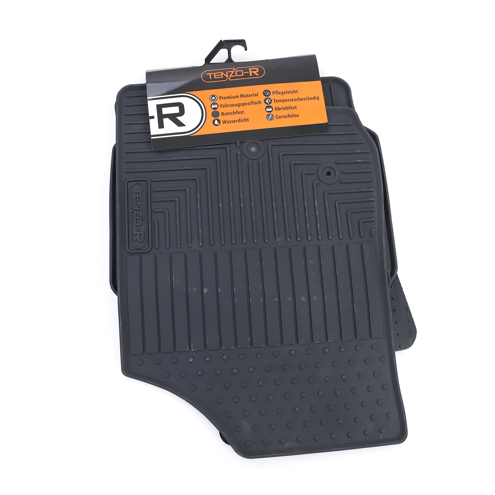 Vloermatten geschikt voor Hyundai i30 FD 07-11 - Premium Rubber - Zwart