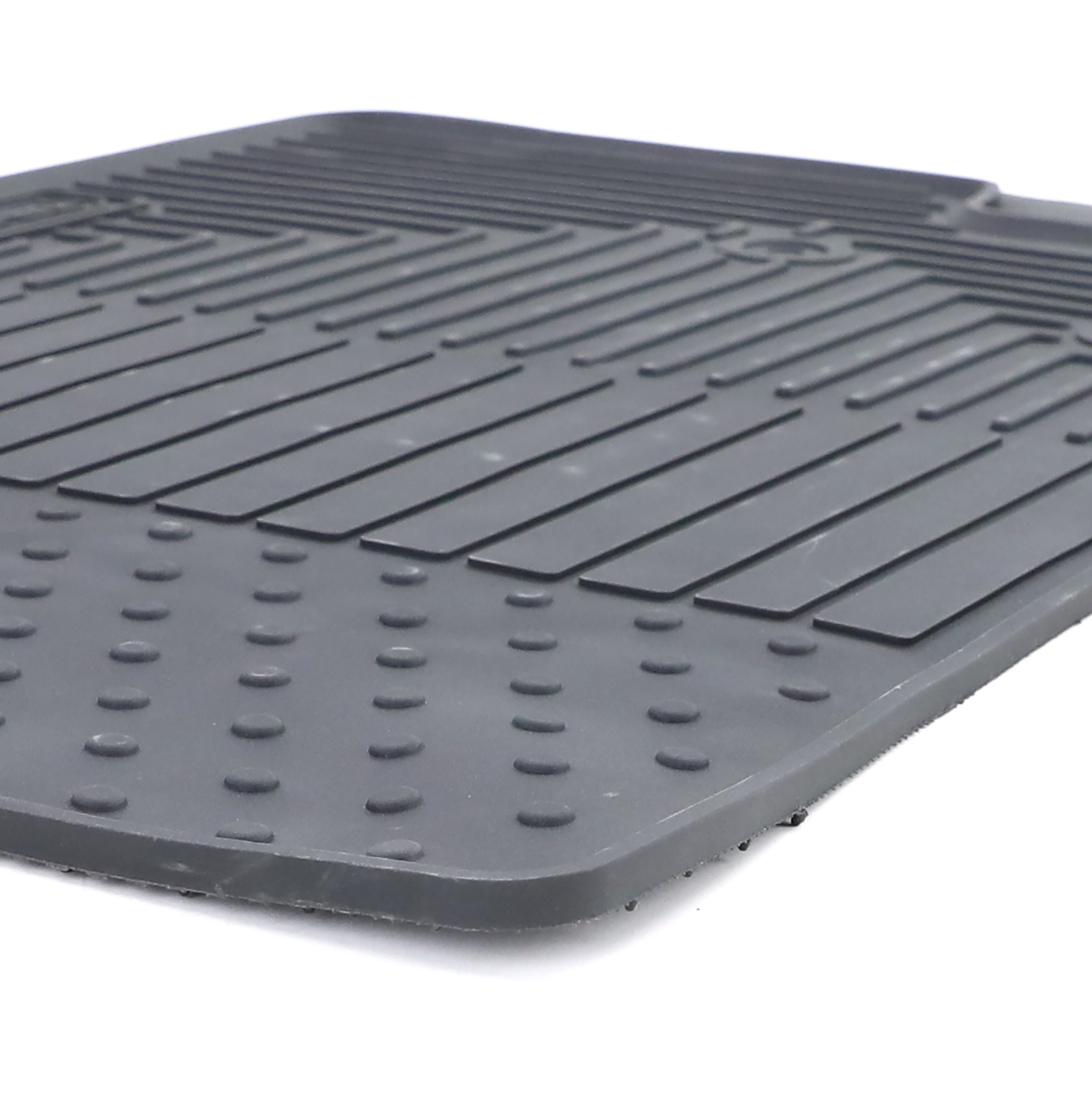 Vloermatten geschikt voor Hyundai i30 FD 07-11 - Premium Rubber - Zwart