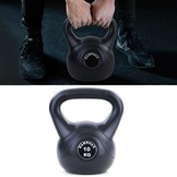 Kettlebell - swingbar - 10 kg - zwart
