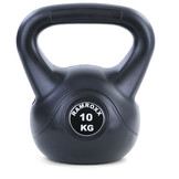 Kettlebell - swingbar - 10 kg - zwart