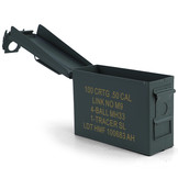 Munitiekist - metaal - 275x97x185 mm - groen - 1,6 kg