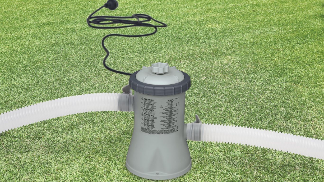 Filterpomp - 1250 l/u - H-type filter - grijs