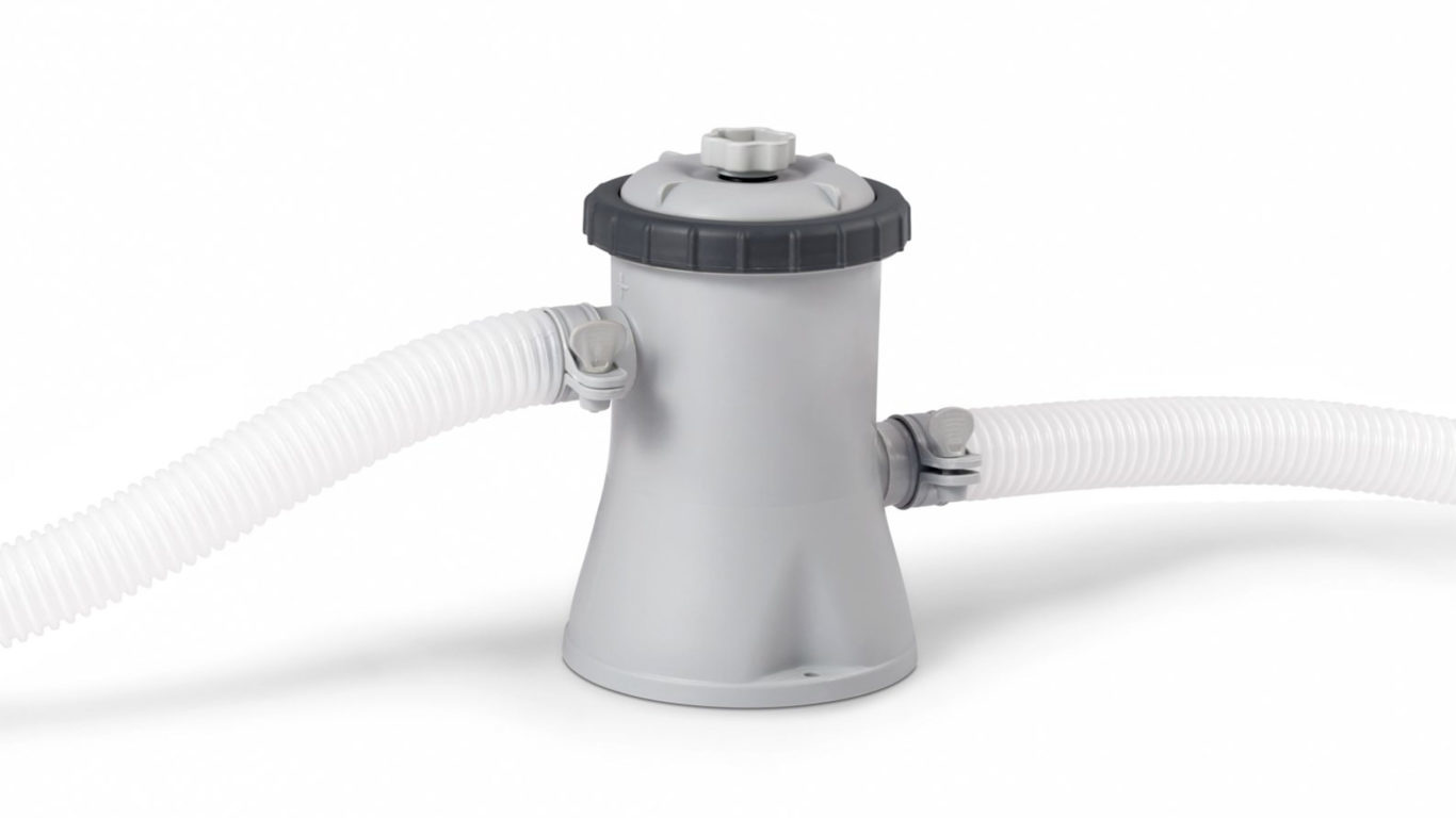 Filterpomp - 1250 l/u - H-type filter - grijs