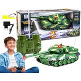 RC Tank - 23x9x12cm - Geluid en Forest