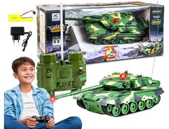 RC Tank - 23x9x12cm - Geluid en Forest