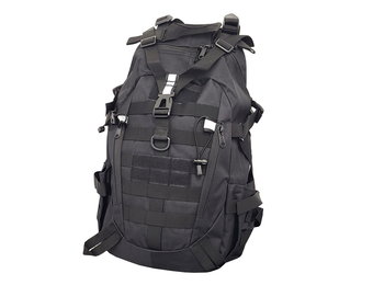 Survival rugzak - 48x31 cm - Waterdicht - Zwart