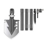 Overlevingsschep - 76x4x13,5cm - Multifunctioneel - Zwart