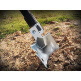 Overlevingsschep - 76x4x13,5cm - Multifunctioneel - Zwart