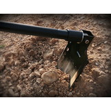 Overlevingsschep - 76x4x13,5cm - Multifunctioneel - Zwart