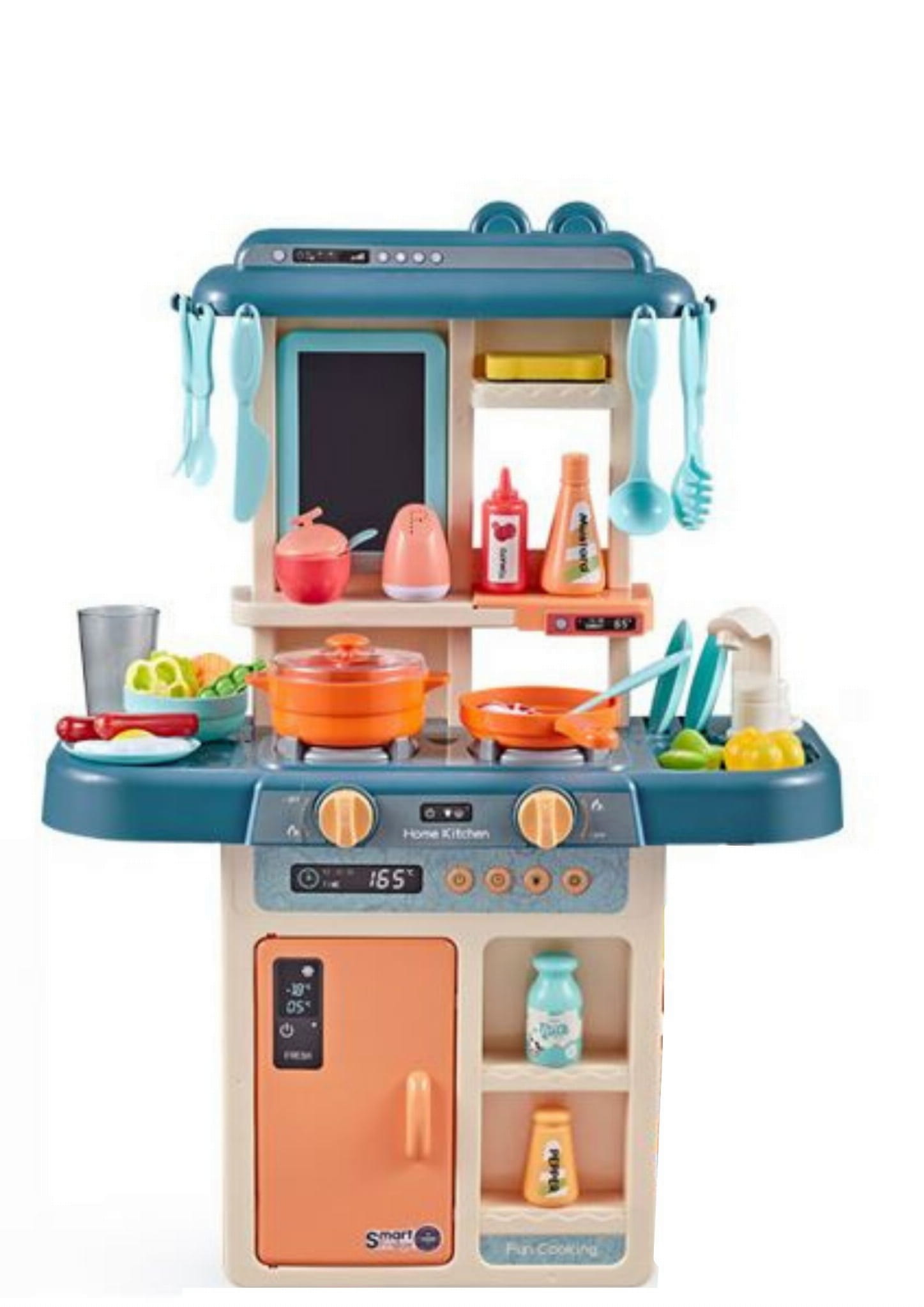 Kinderkeuken - 63x45.5x22cm - Licht en geluidseffecten - Roze