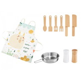 Kinderkeuken - 73x59x29.5cm - Retro - pastel roze