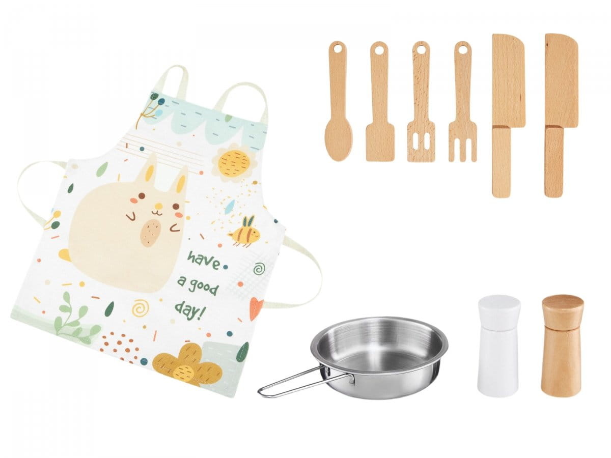 Kinderkeuken - 73x59x29.5cm - Retro - pastel roze