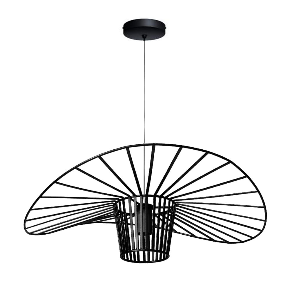 Hoedlamp - 80x22cm - Elegant design - zwart