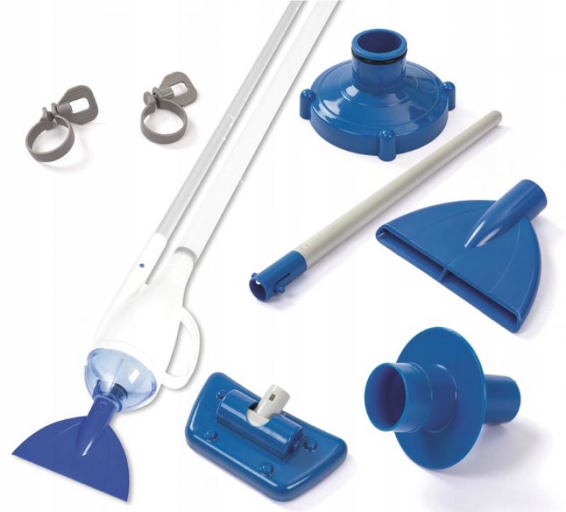 Bestway - zwembad schoonmaakset - tot 4,57 m - blauw wit