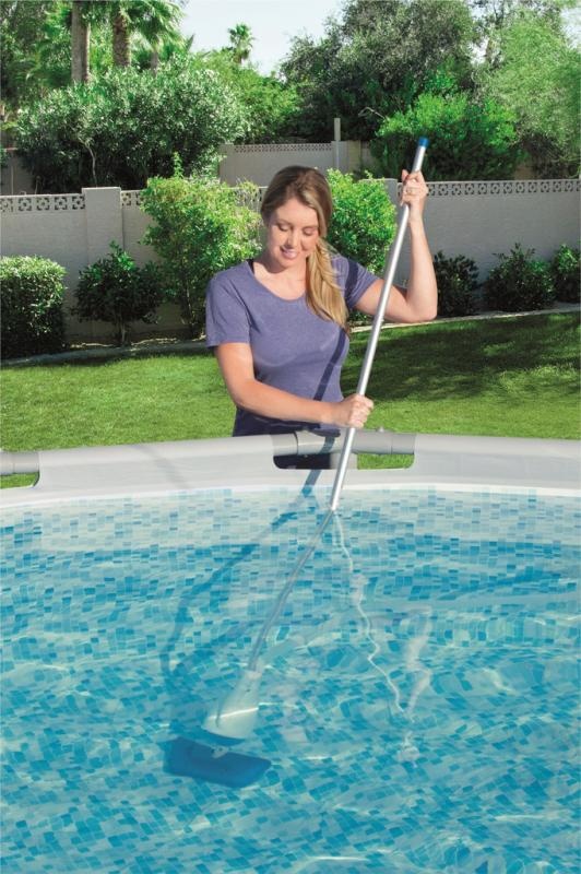 Bestway - zwembad schoonmaakset - tot 4,57 m - blauw wit